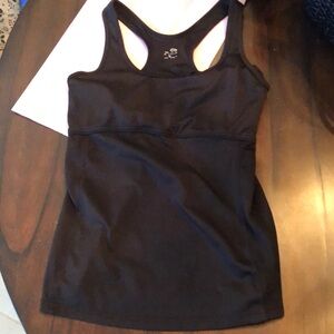 Champion stretch sport racer back tank top lined in bra area